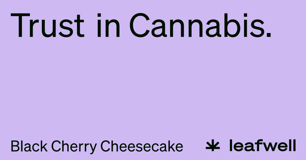 Black Cherry Cheesecake Marijuana Strain